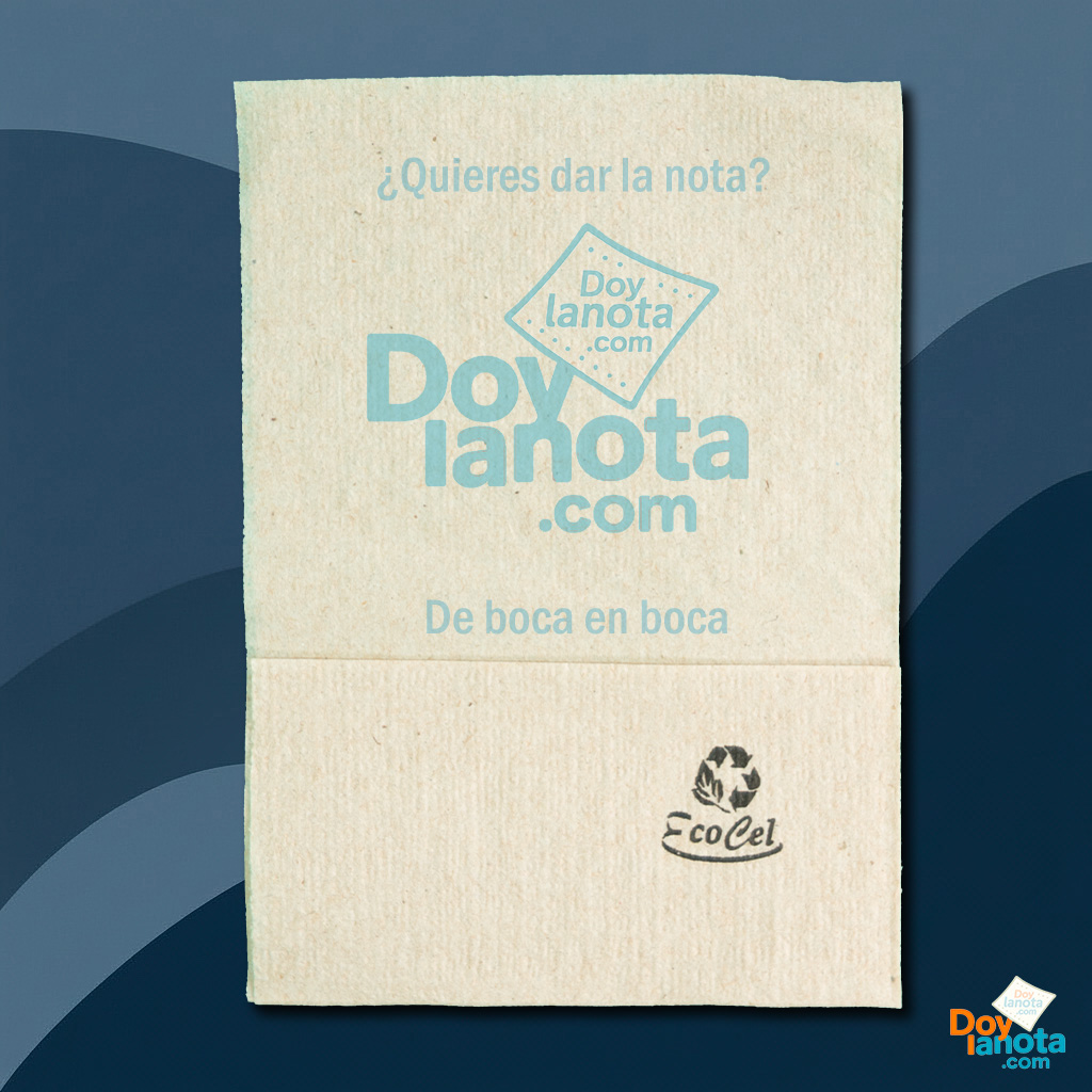 servilleta mini servi ecocel personalizada