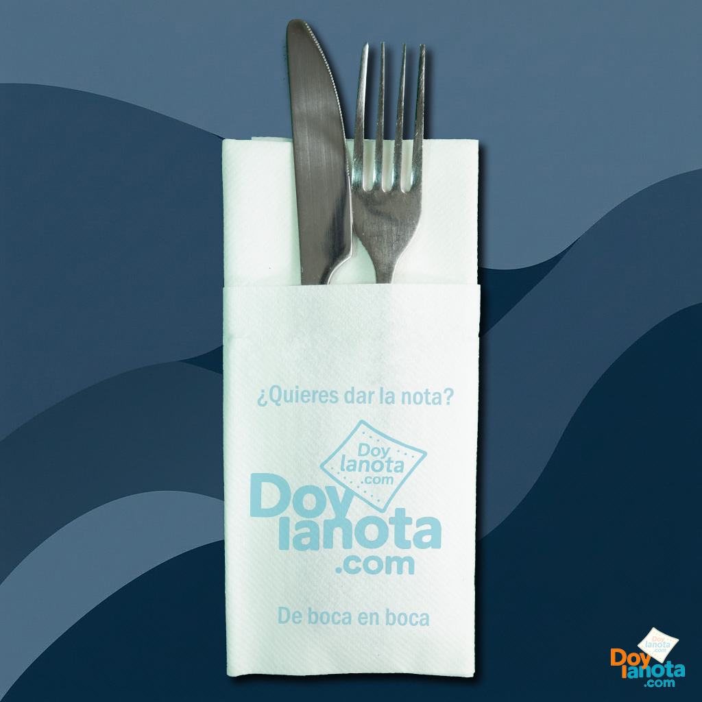 Servilleta kangurito airlaid personalizada